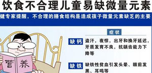 山東國康小蝌蚪网站视频之微量元素缺失的症狀